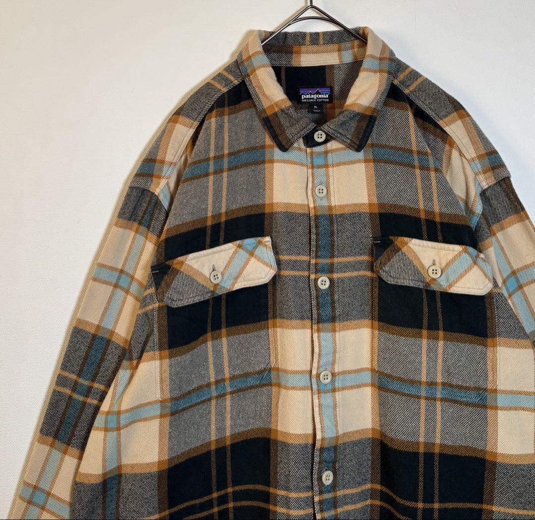 patagonia オーガニックコットン チェック柄ネルシャツ patagonia（パタゴニア）の「【ヴィンテージ古着】Patagonia