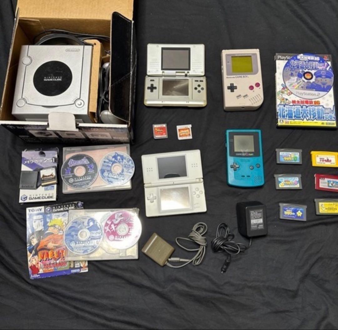 昔のゲーム機とカセット任天堂