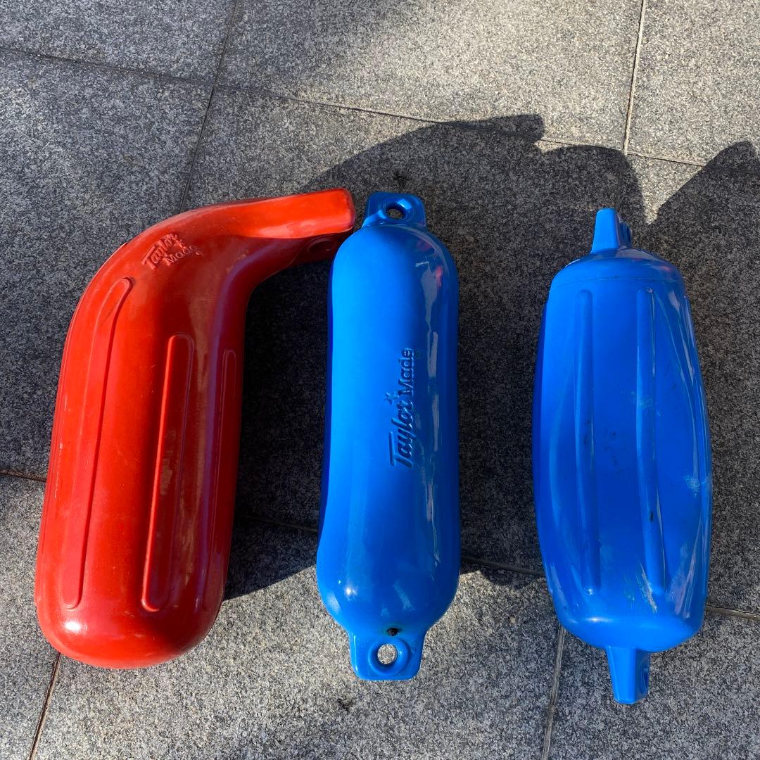 ボートフェンダーやや傷や汚れあり