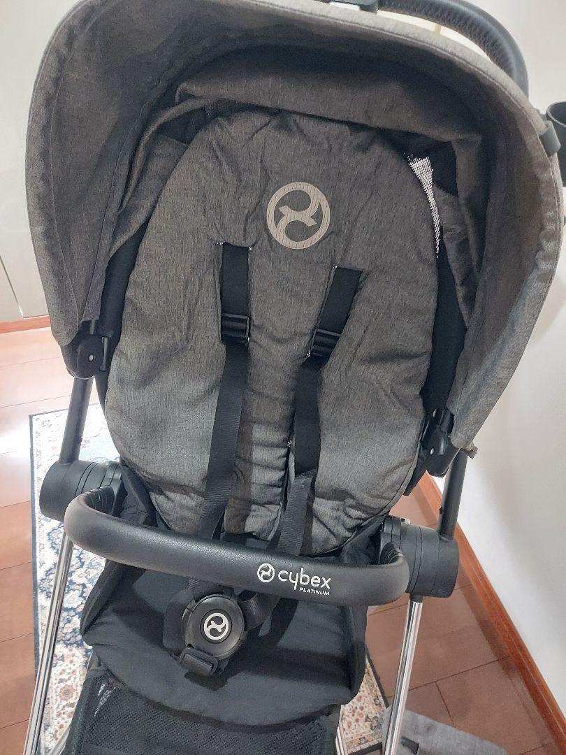 cybex ミオス ベビーカー グレー折りたたみ式