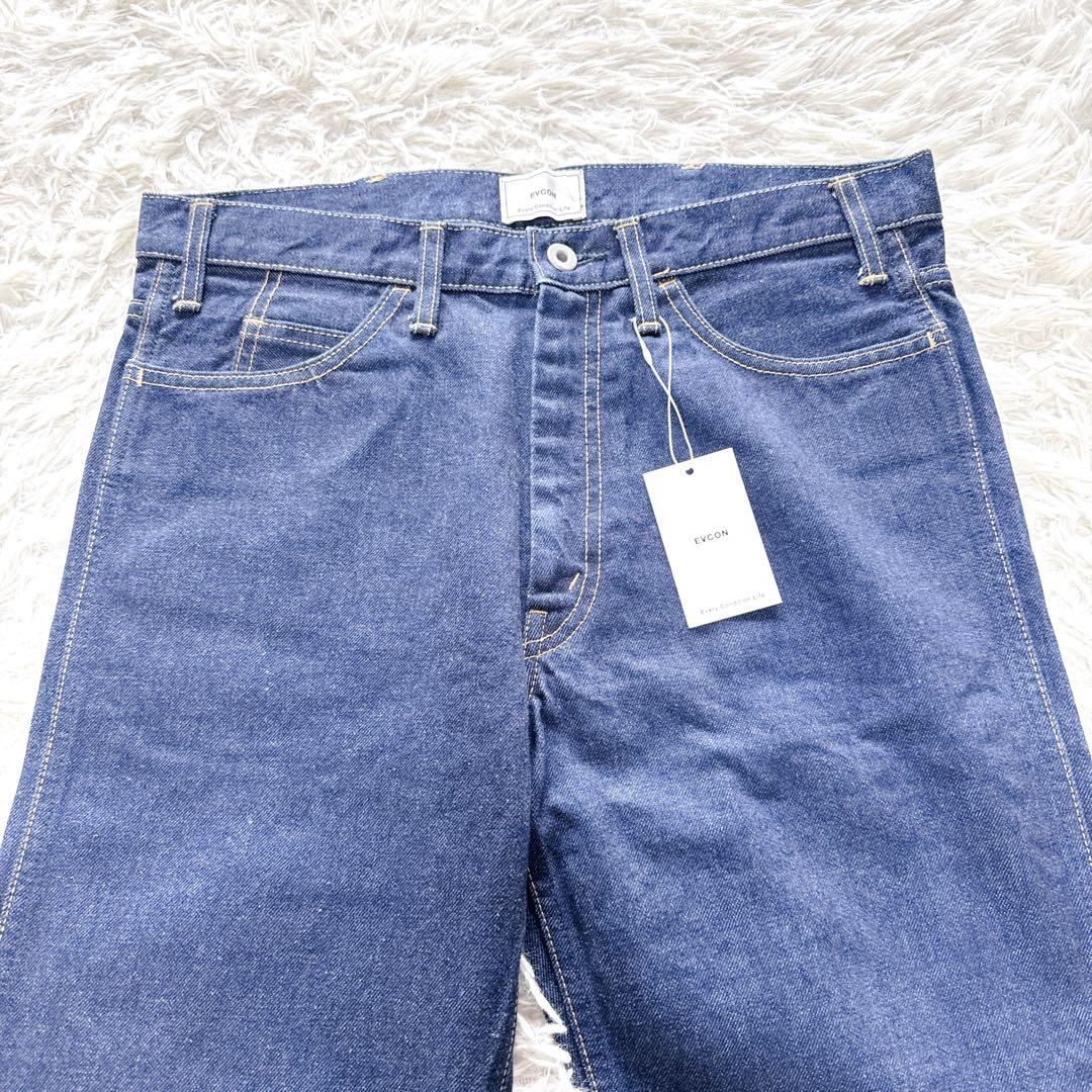 EVCON 1LDK 新品タグ付 ダークブルー デニム　濃紺　5Pocket