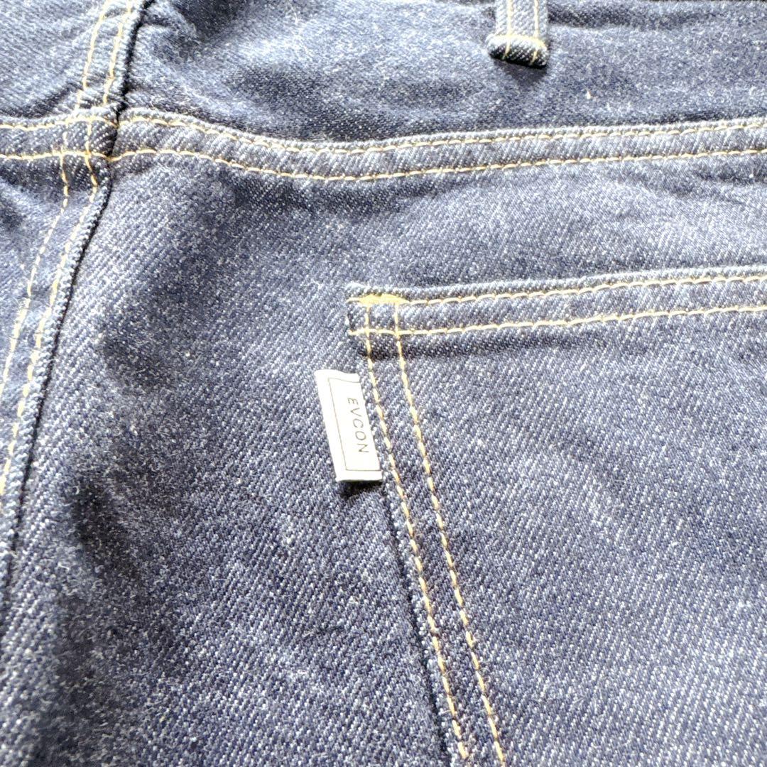 EVCON 1LDK 新品タグ付 ダークブルー デニム　濃紺　5Pocket