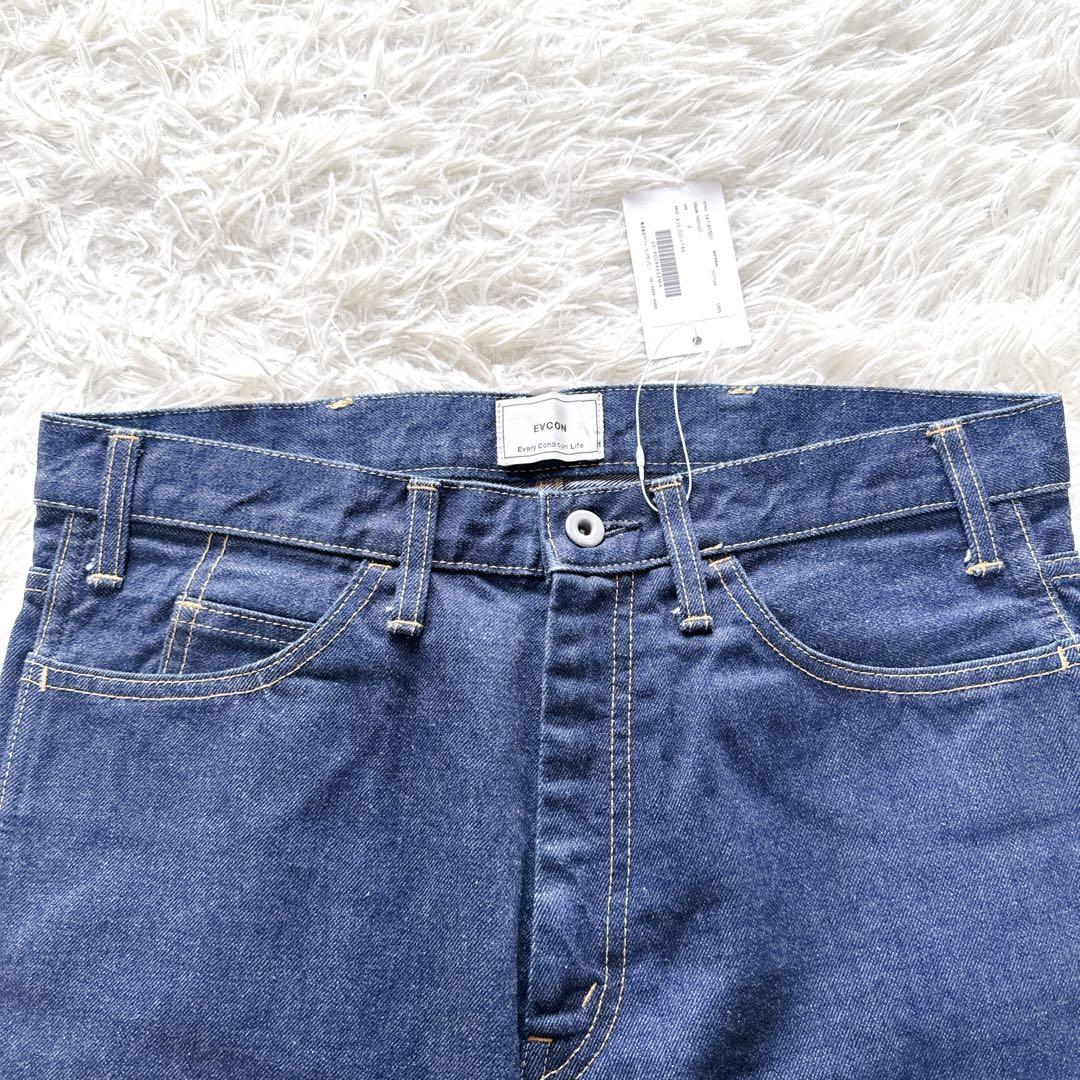 EVCON 1LDK 新品タグ付 ダークブルー デニム　濃紺　5Pocket