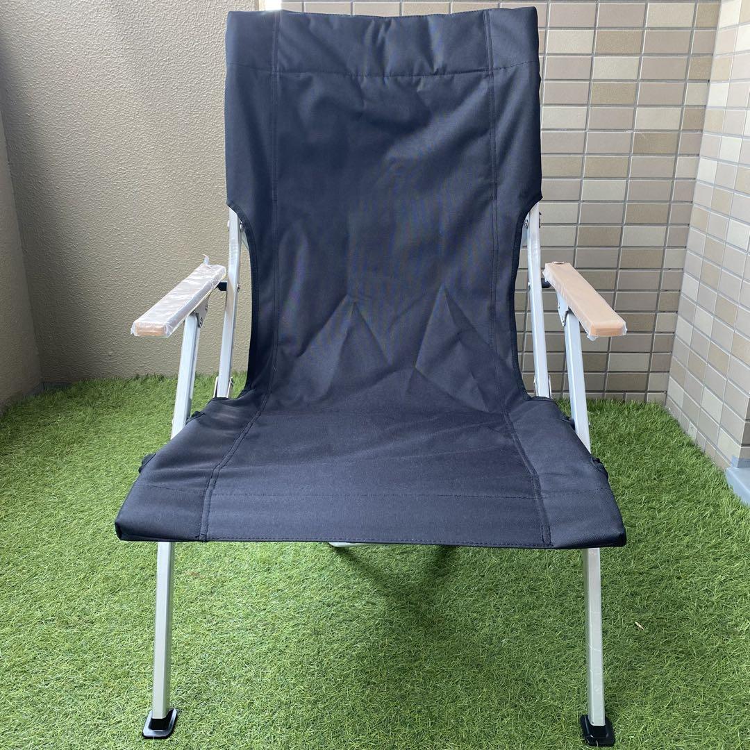 新品スノーピークOEM品】ローチェア30 ブラック