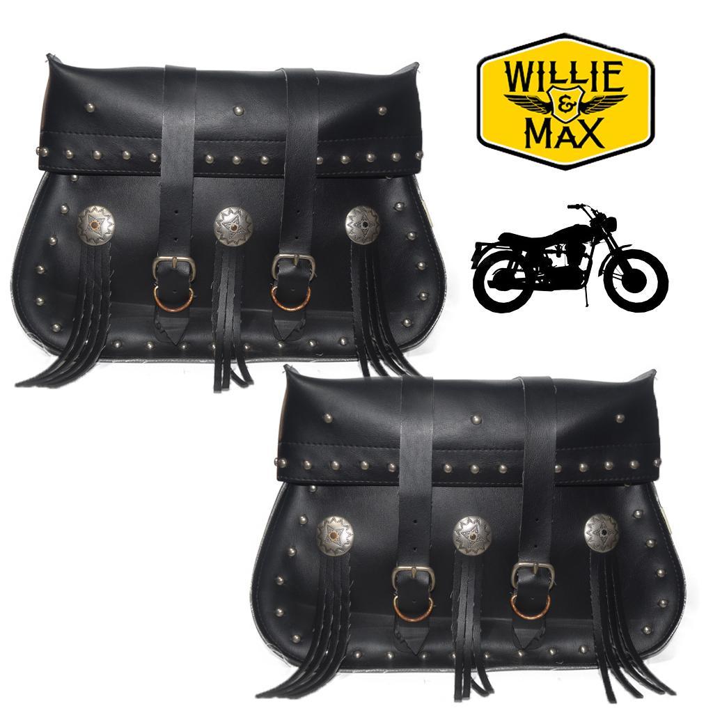 willie & max  サイドバック バイク収納