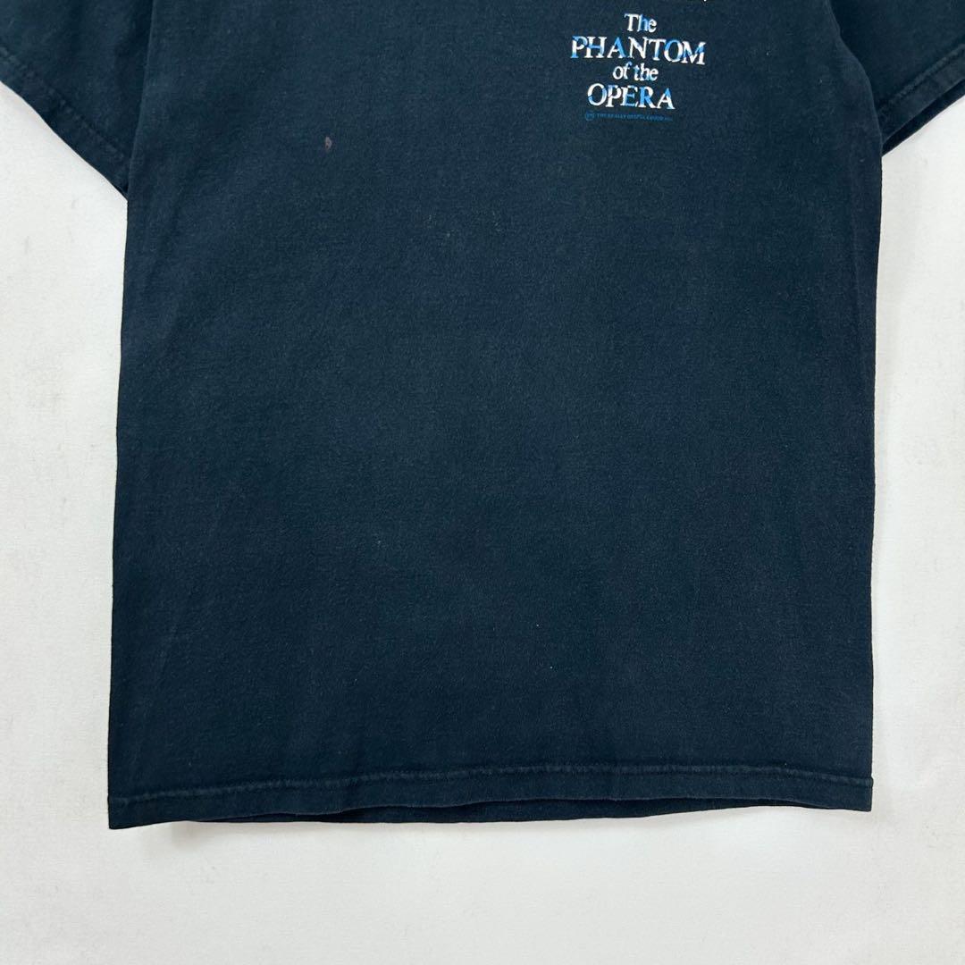 【送料込】PALACE オペラ座の怪人 Tシャツ オペラ座の怪人 ミュージカルTシャツ 半袖 ブラック L カナダ