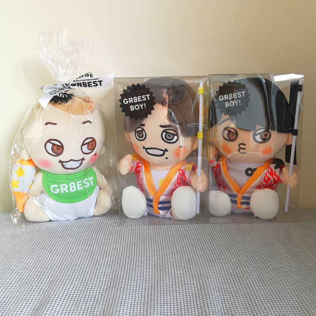 道枝駿佑ちびぬい、指人形セット 道枝駿佑くんちびぬいと指人形のセット