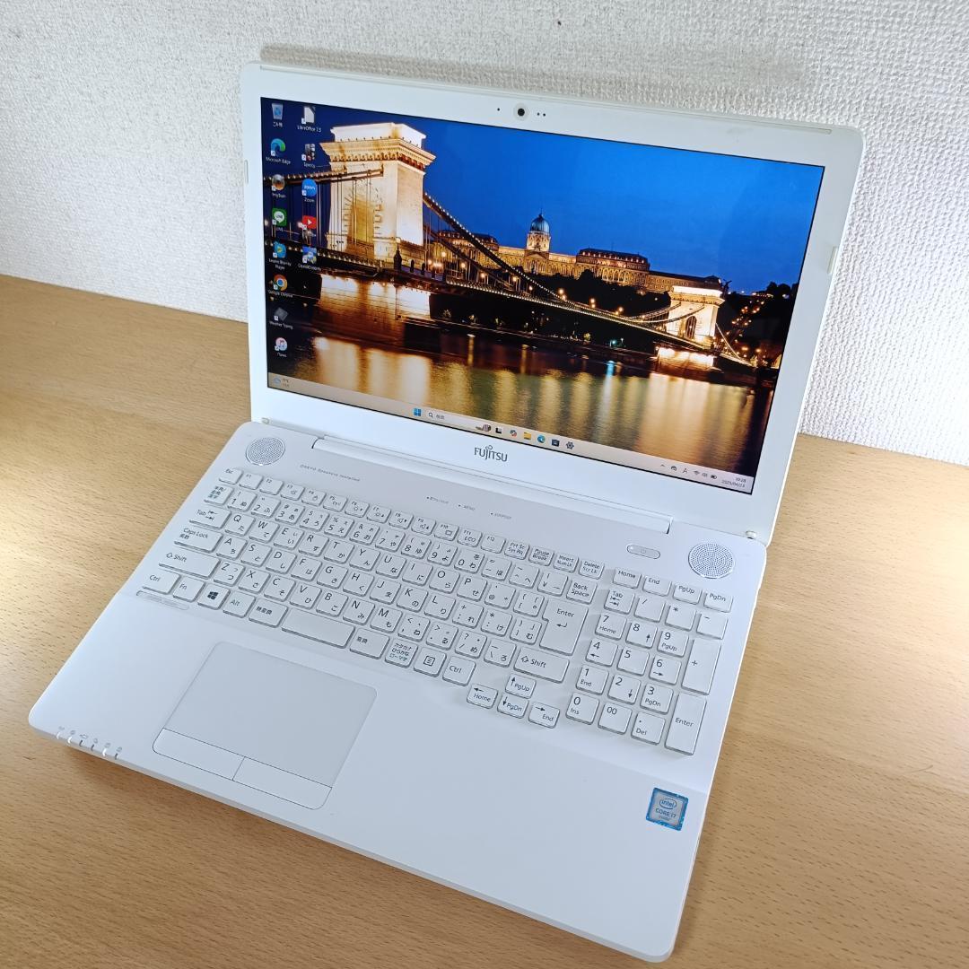 富士通 ノートPC メモリ16GB Win11 core i7 SSD pclife_k-nt-fujitsu-i7-4rd-