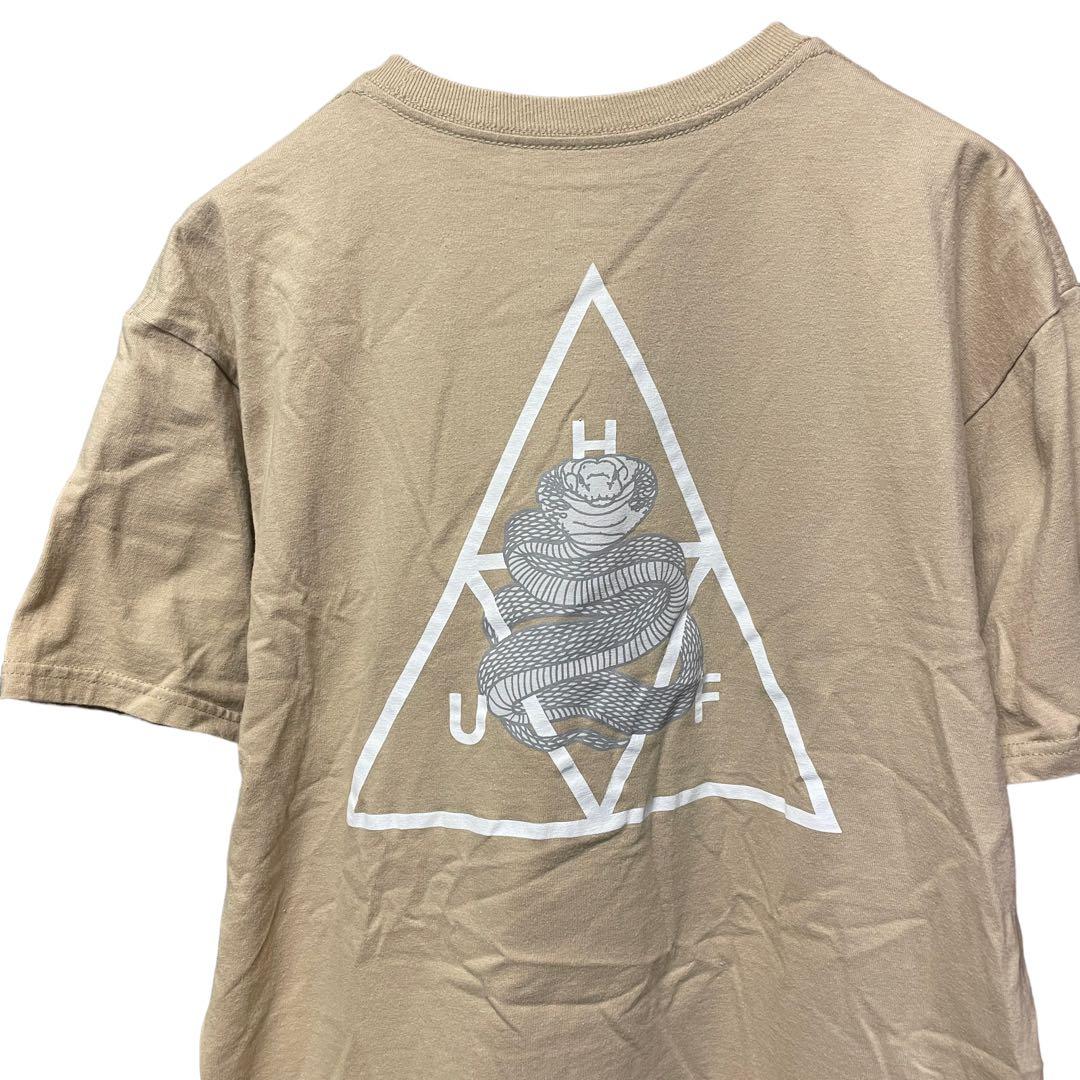好評にて期間延長】 両面 ハフ 希少 HUF プリント Tシャツ ヘビ