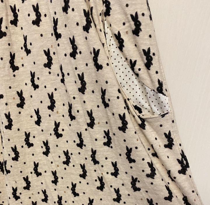 #フランシュリッペ#ワンピース#長袖#スエット#うさぎ#動物#新品#Ｆ M】 Franche Lippee フランシュリッペ ワンピース うさぎ - メルカリ
