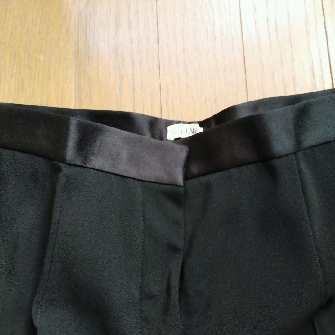 CELINE　セリーヌ　フィービー初期デザインシルクハーフパンツ　40サイズ