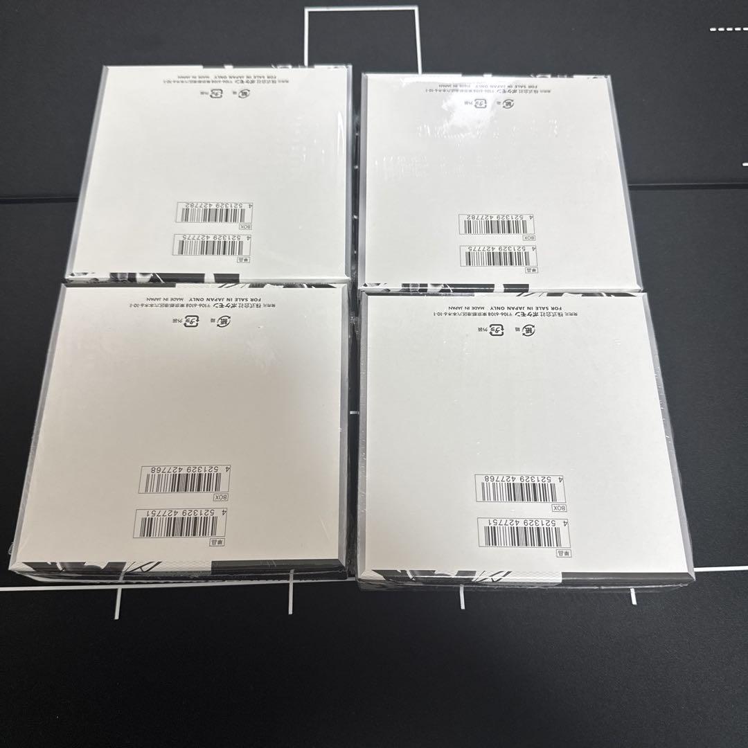 ポケモンカード　シュリンク付き　ブラックボルト、ホワイトフレア　4box