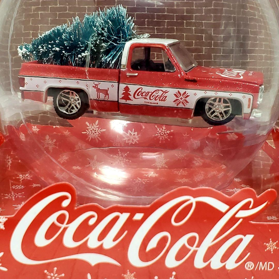 M2マシーン　コカ・コーラ　クリスマスオーナメント　シボレーC10  1/64