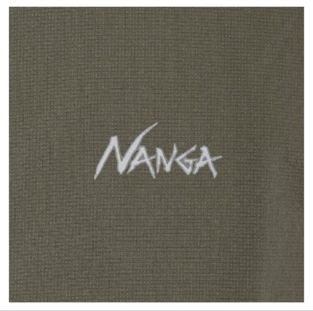 新品未使用】春夏NANGA ドットエアジップパーカーNW2411サンド