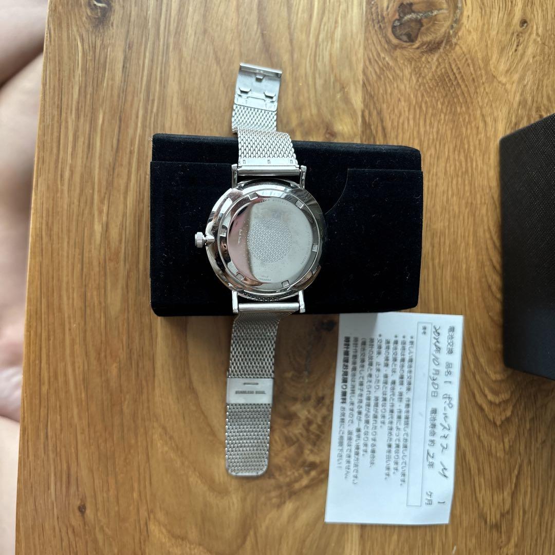 Paul Smith アナログ腕時計 シルバー