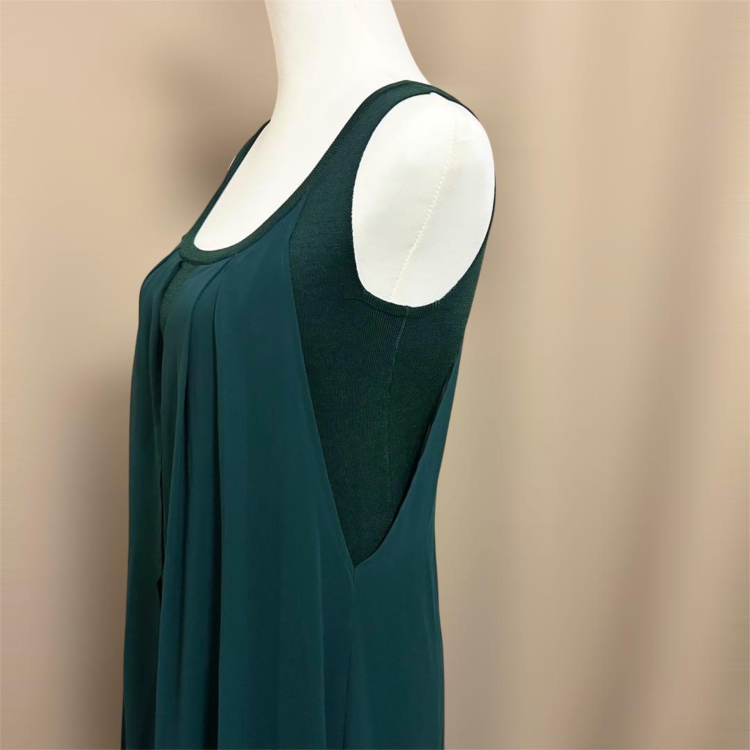 美品 シビラ シフォンワンピース セットアップ ボレロ付き フォーマル M 美品 シビラ シフォンワンピース セットアップ ボレロ付き フォーマル M