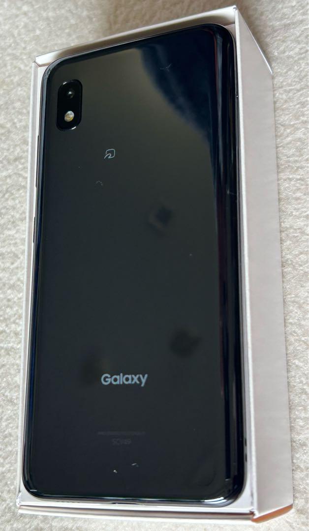 スマートフォン Galaxy A21 SCV49 64GB ブラック【本体】美品