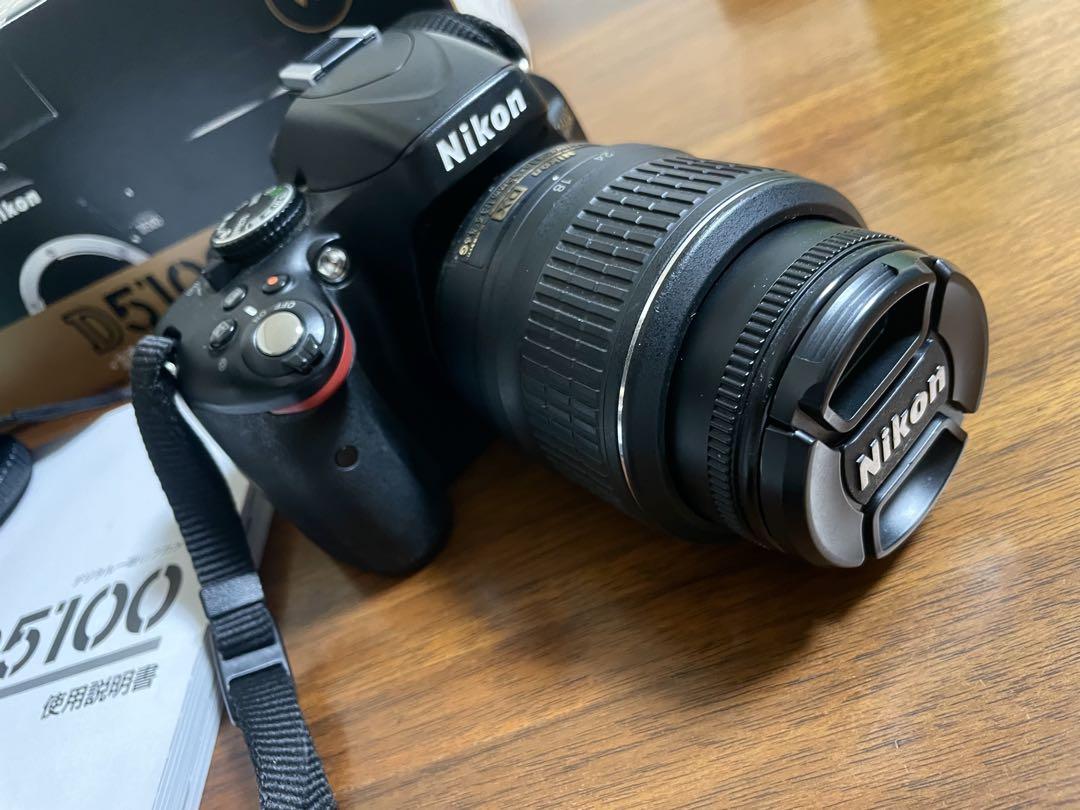 【箱付】Nikon D5100デジタル一眼レフカメラ 純正標準ズームレンズ ニコン Nikon D5100 レンズキット SDカード(16GB)付き : カメラ
