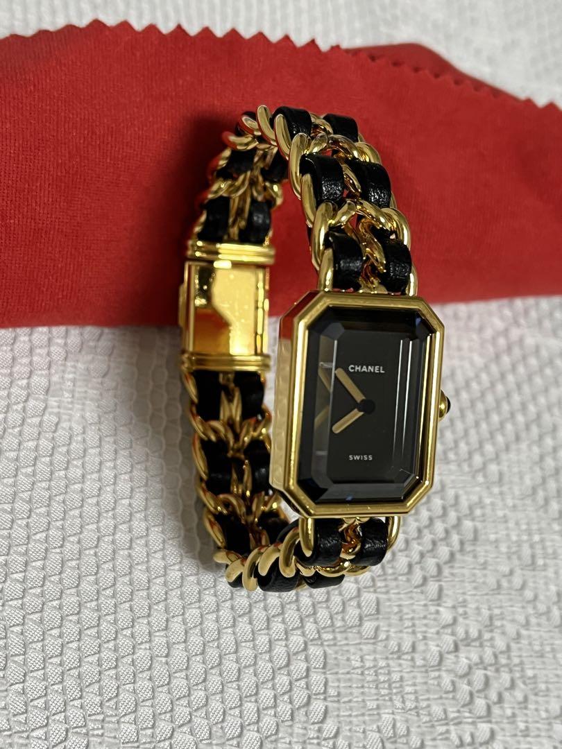 CHANEL プルミエール ゴールド Ｍサイズ