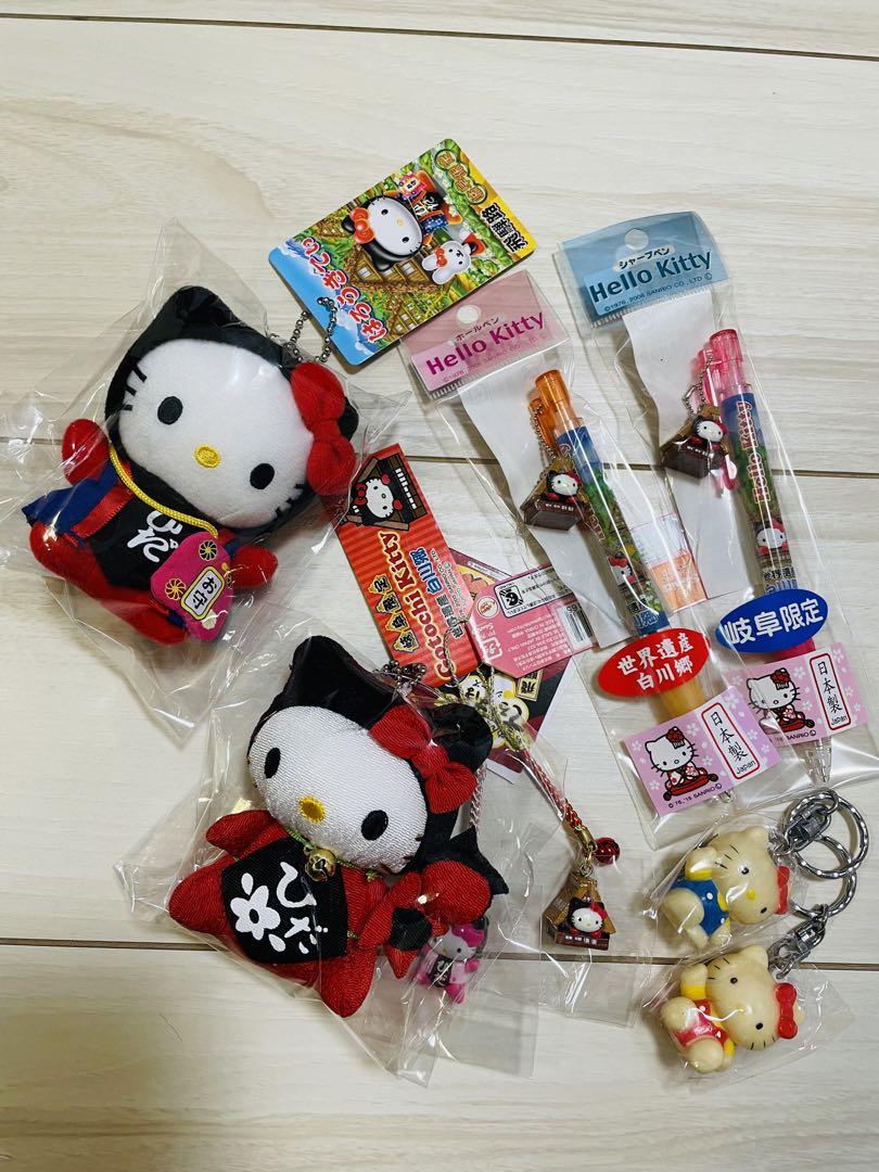 サンリオご当地ハローキティマスコットストラップ8個まとめ売り