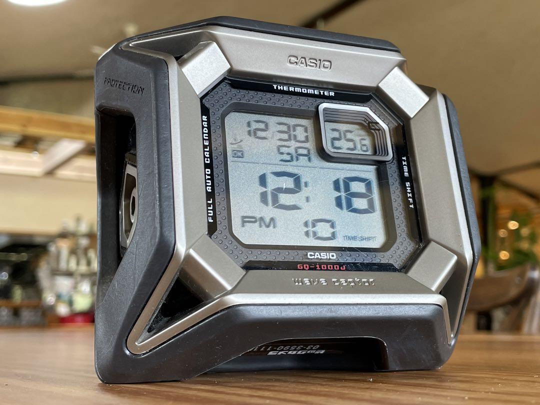 国内外の人気集結！ G-SHOCK風の目覚まし時計 CASIO メルカリ - GQ-1000J インテリア時計