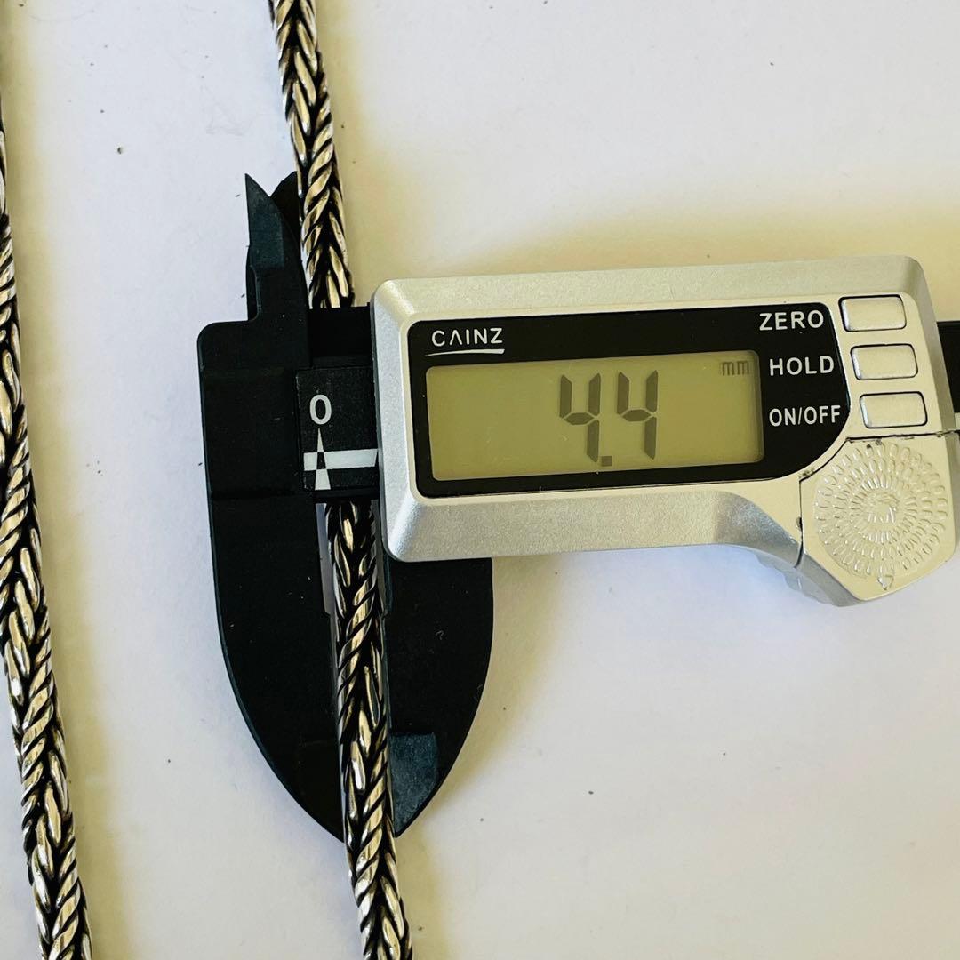 ◇ SILVER925製 太めバリチェーン 50cm ネックレス | miuu.pl