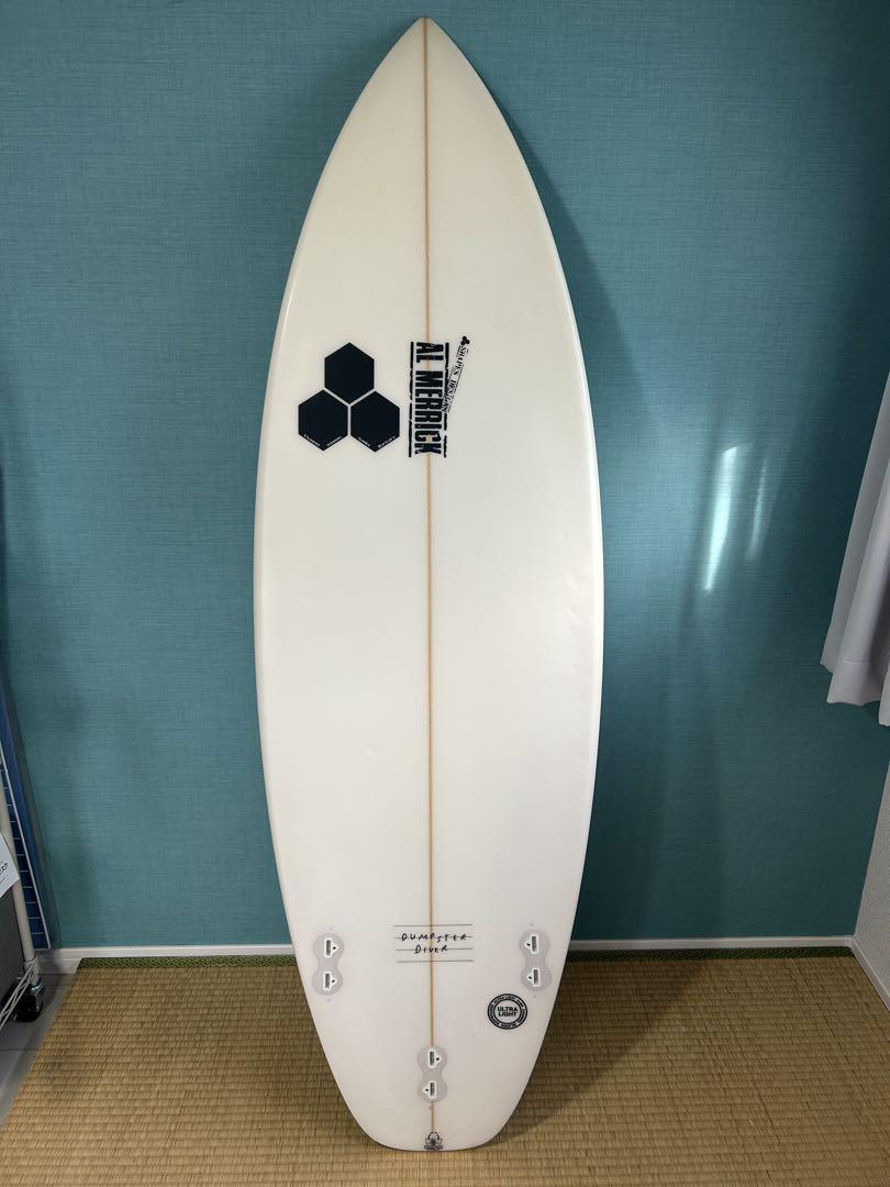 サーフィン 付属品セット アルメリック ダンプスターダイバー 5'5