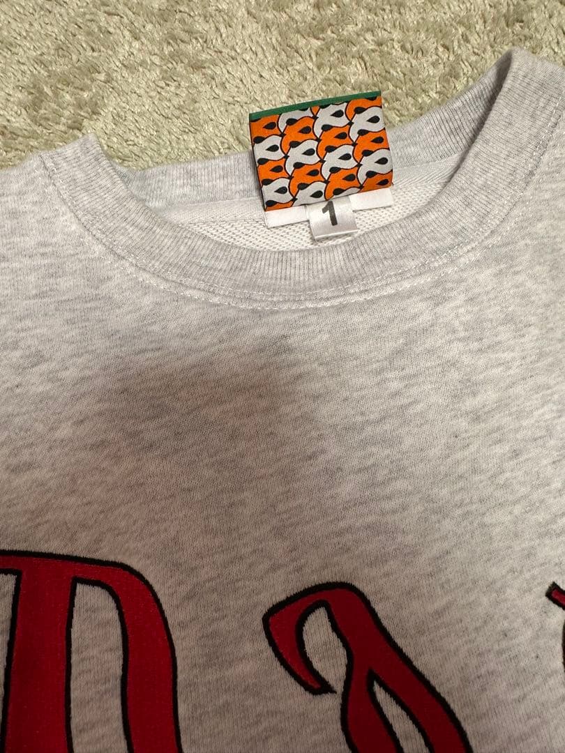 peate/ピート ロゴスウェット ash サイズ1 - メルカリ