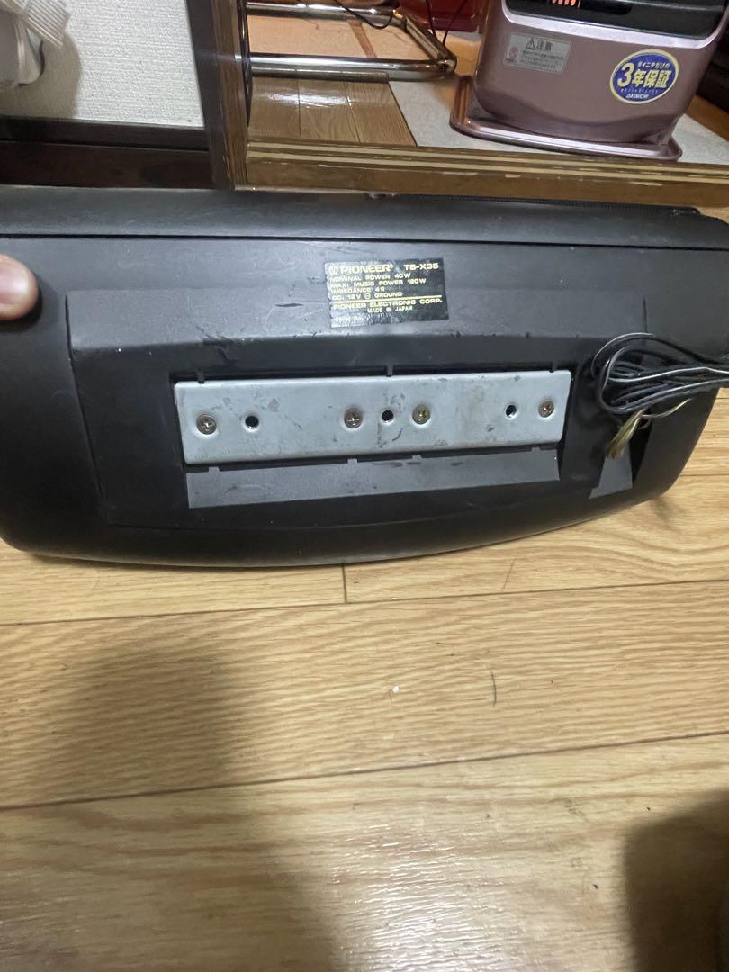 カロッツェリア　置き型　スピーカーcarrozzeri TS-X350