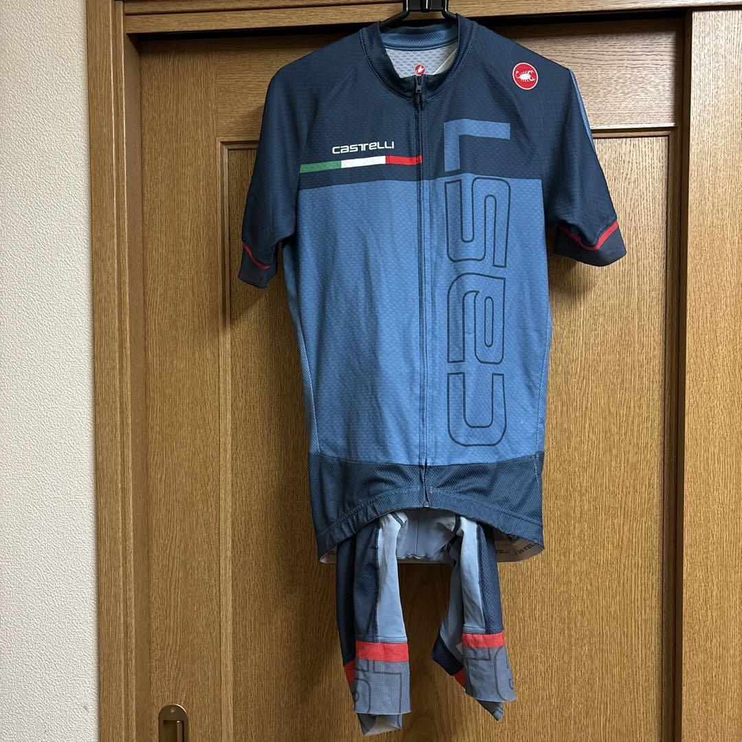 Castelli カステリサイクルジャージ Sサイズ 上下セット Castelli カステリサイクルジャージ上下セット