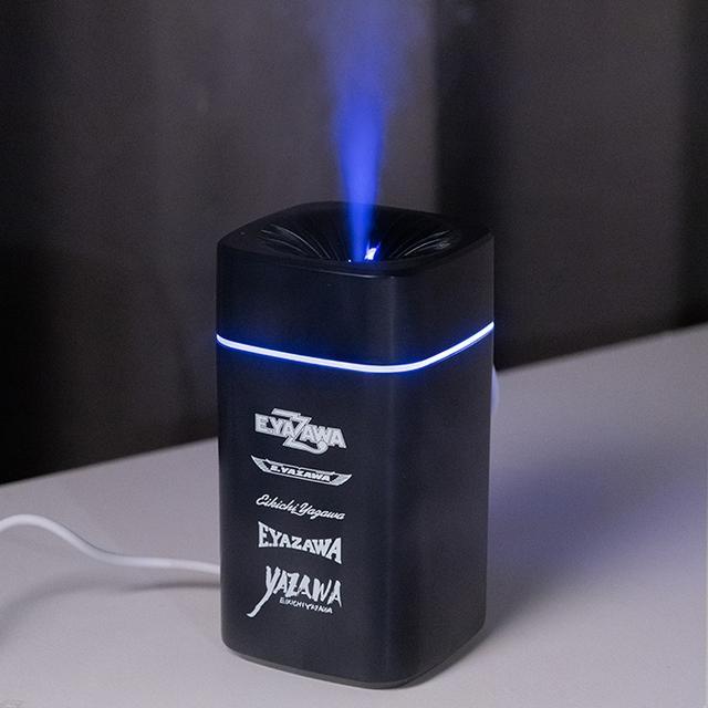 【残りわずか】 矢沢永吉 加湿器(logos)ネイビー 非売品 ミュージシャン