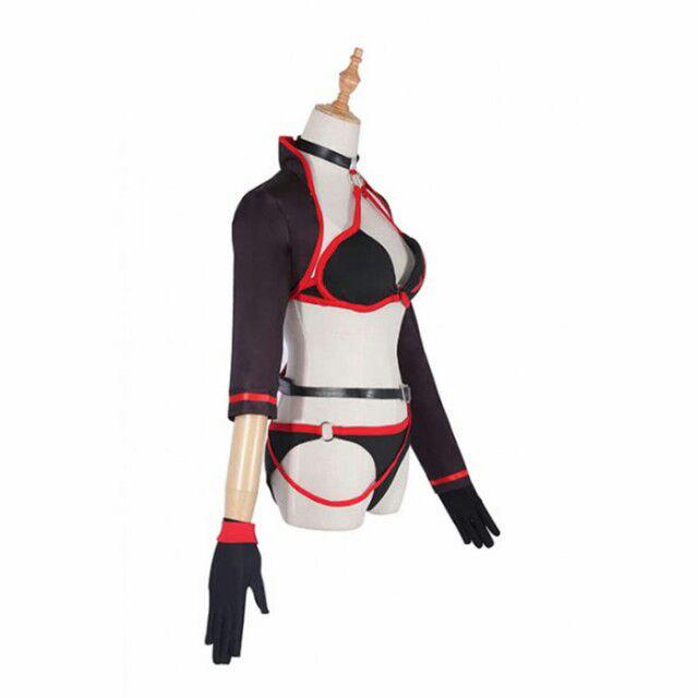 FATE　FGO　ジャンヌ　オルタ 水着 コスプレ衣装　武器付き Amazon.co.jp: Fate/Grand Order ジャンヌ・ダルク 〔オルタ