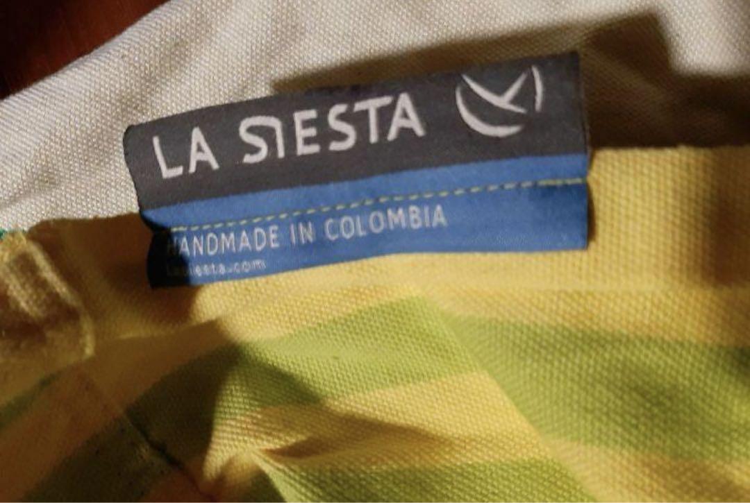 美品★La Siesta　ラ・シエスタ ハンモック シングル1～2人用　ライム