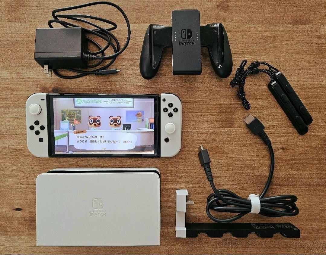Nintendo Switch (有機ELモデル) ホワイト ブラック セット