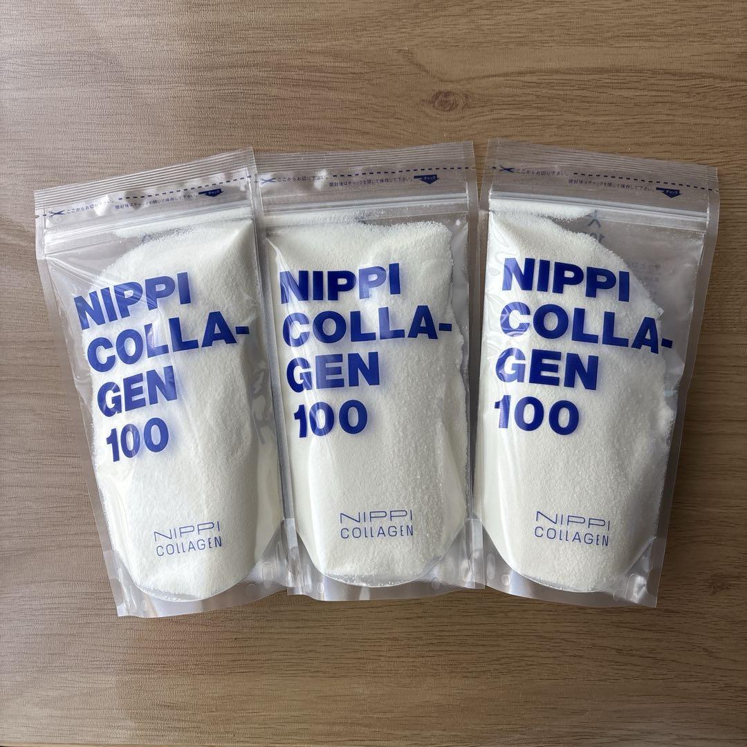 【新品未使用】ニッピコラーゲン100 110g×3コラーゲン