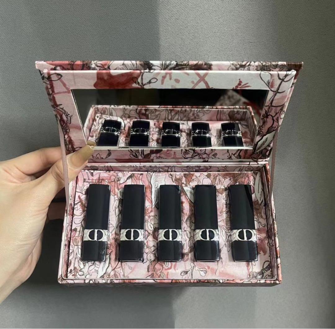 Dior Rouge Dior 口紅 5本セット ギフトボックス付き