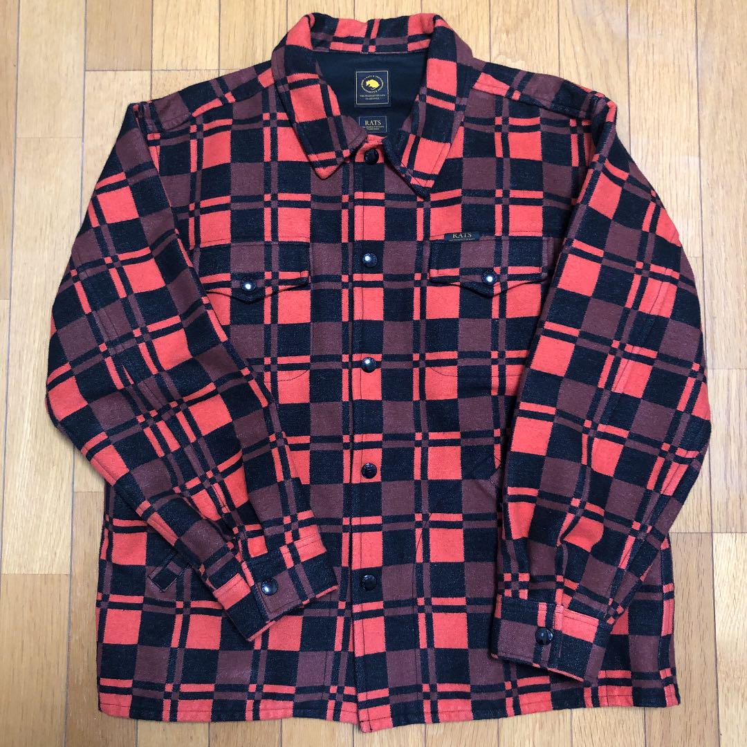 安い定番人気 RATS HEAVY COTTON CHECK SHIRT JKT 5q0fz-m34423856008 驚きの破格値2022