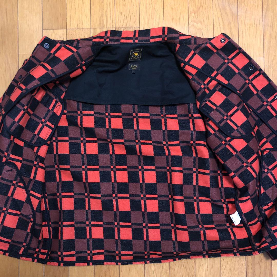 安い定番人気 RATS HEAVY COTTON CHECK SHIRT JKT 5q0fz-m34423856008 驚きの破格値2022