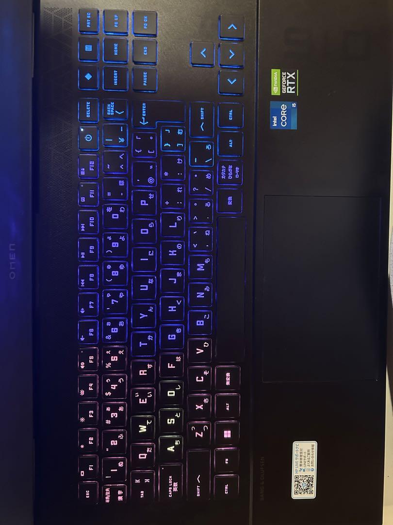 美品 OMEN hp 16 RTX3060 core i5 11400H 画像16