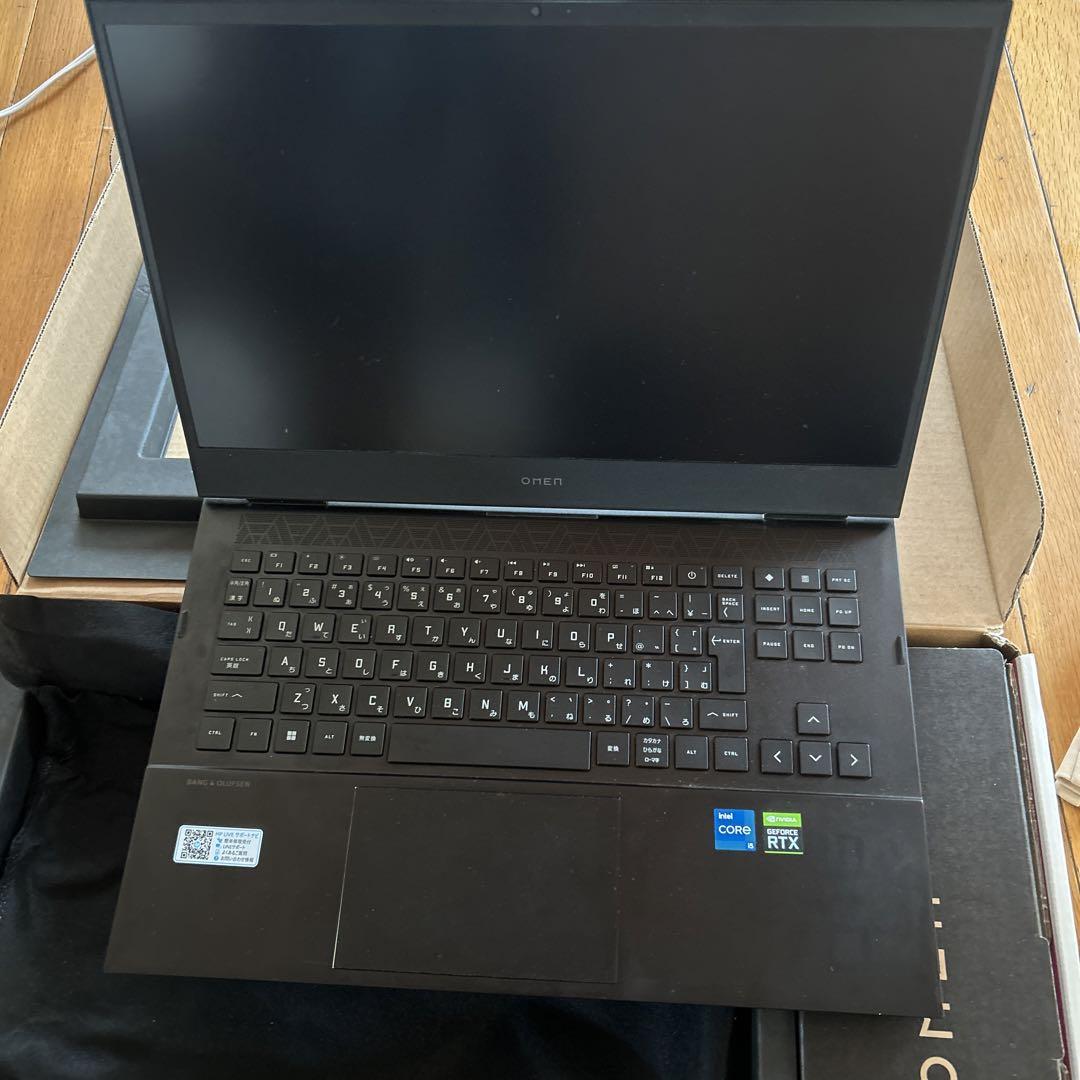 美品 OMEN hp 16 RTX3060 core i5 11400H 画像19