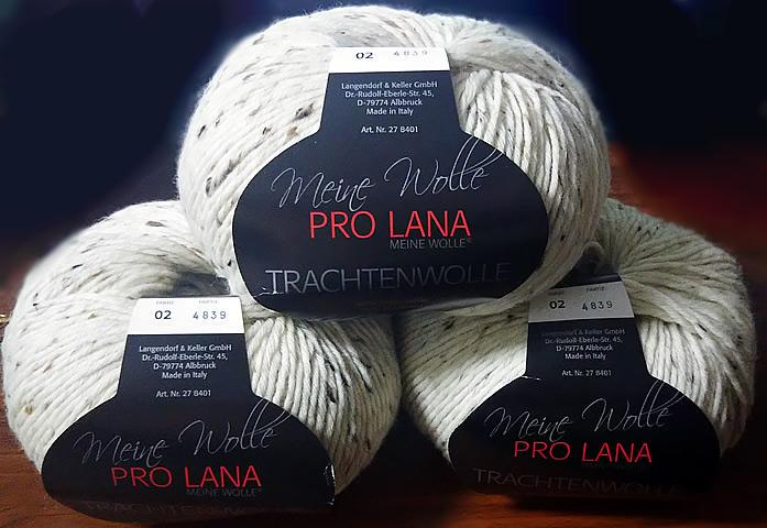 ドイツ毛糸　PRO LANA　TRACHTEN WOLLE　３個