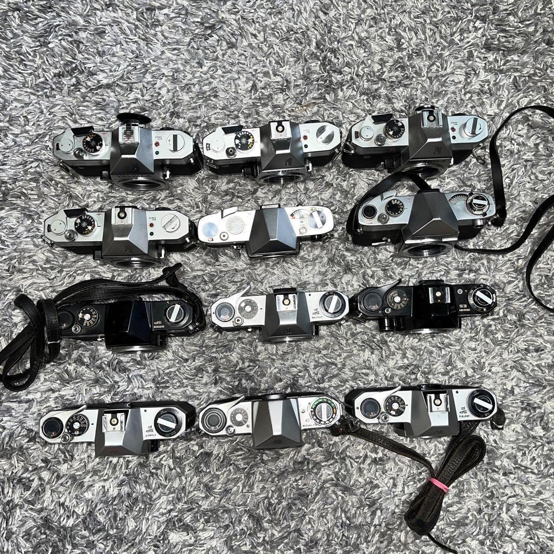 ジャンク】 PENTAX SP ヤシカ フィルムカメラ 12台セット ⑨