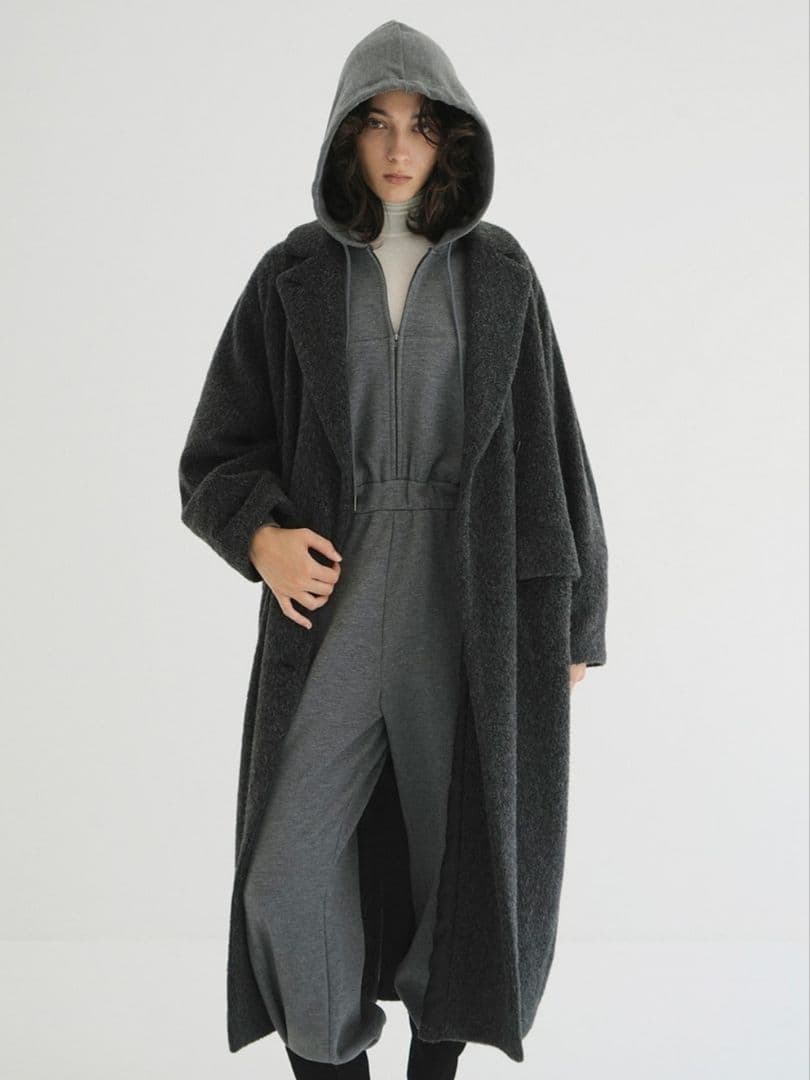 DOUBLE WOOL LONG COAT