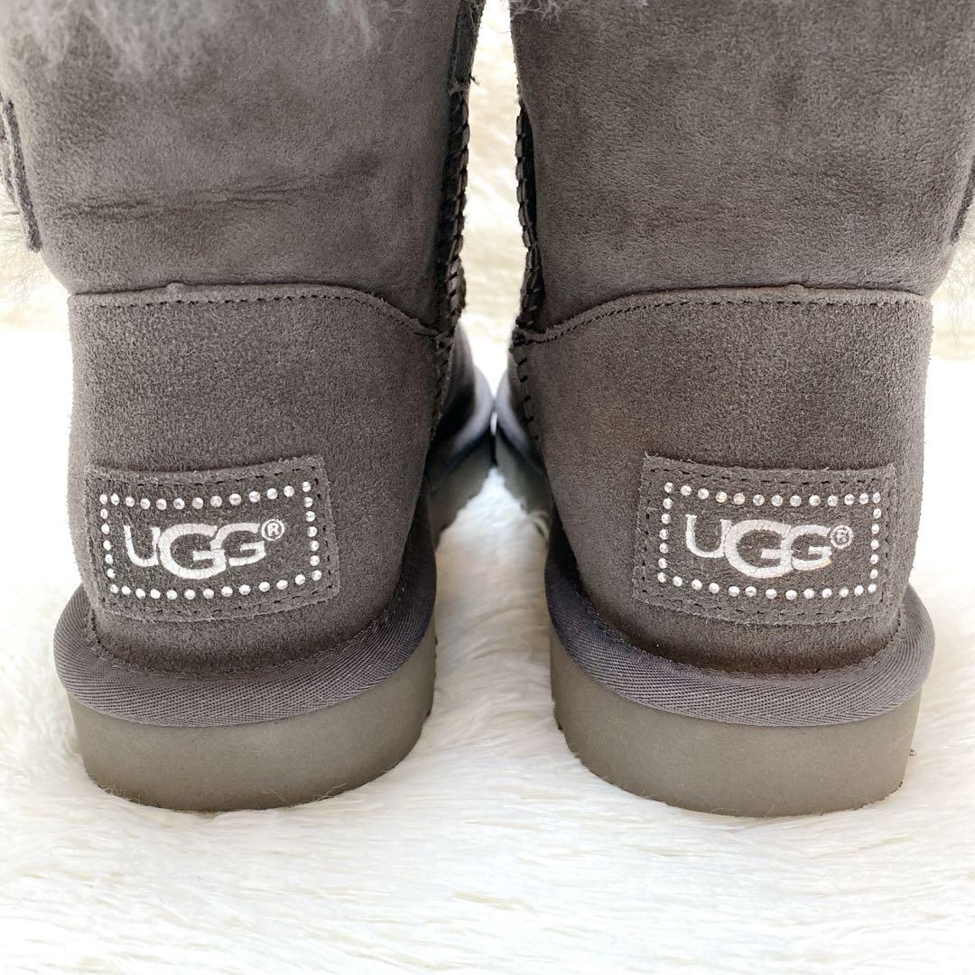 一番の ✨超美品✨ UGGアグ スワロフスキー ムートンブーツ 23cm 靴