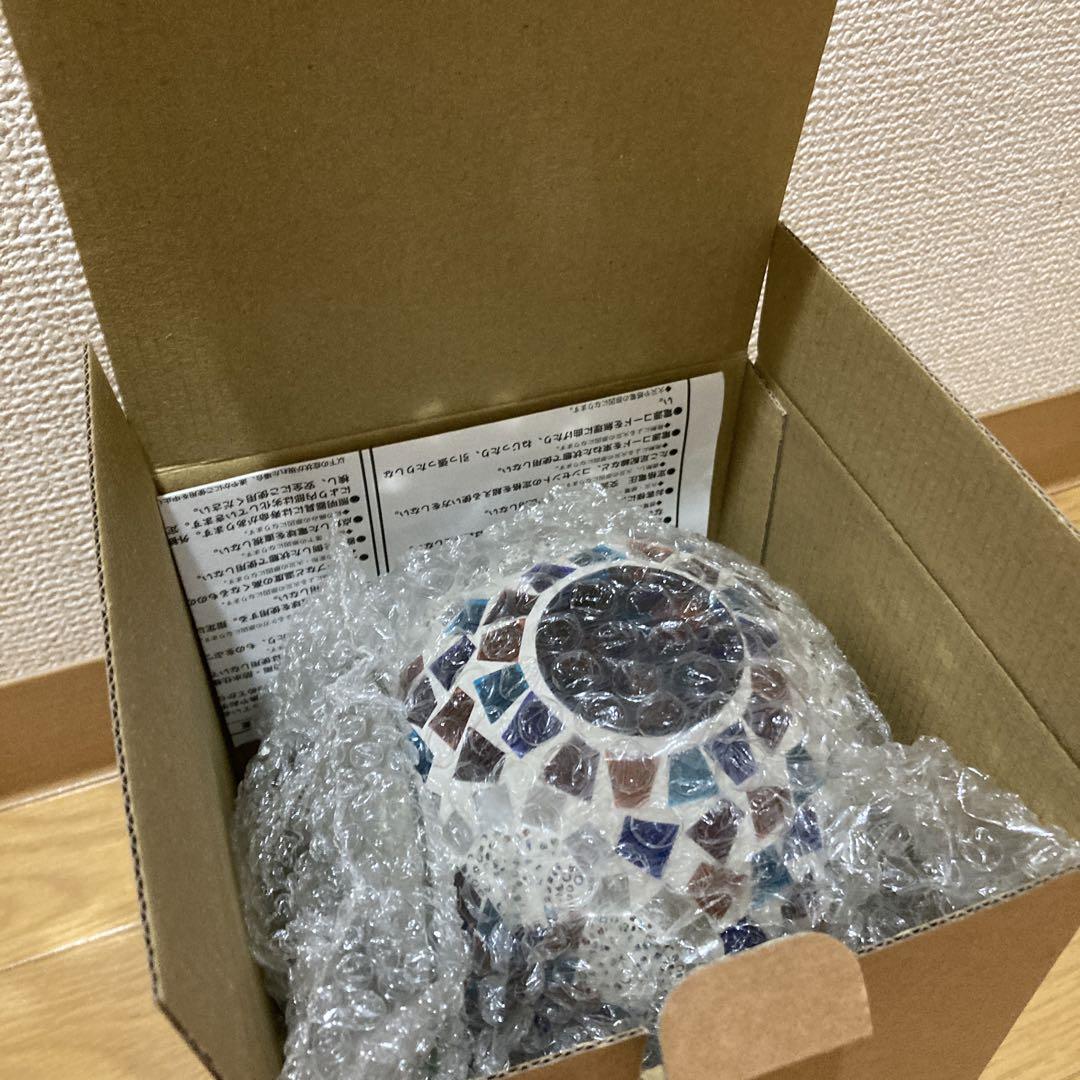 ☆☆モザイク模様のランプ☆☆モザイクアロマライト☆