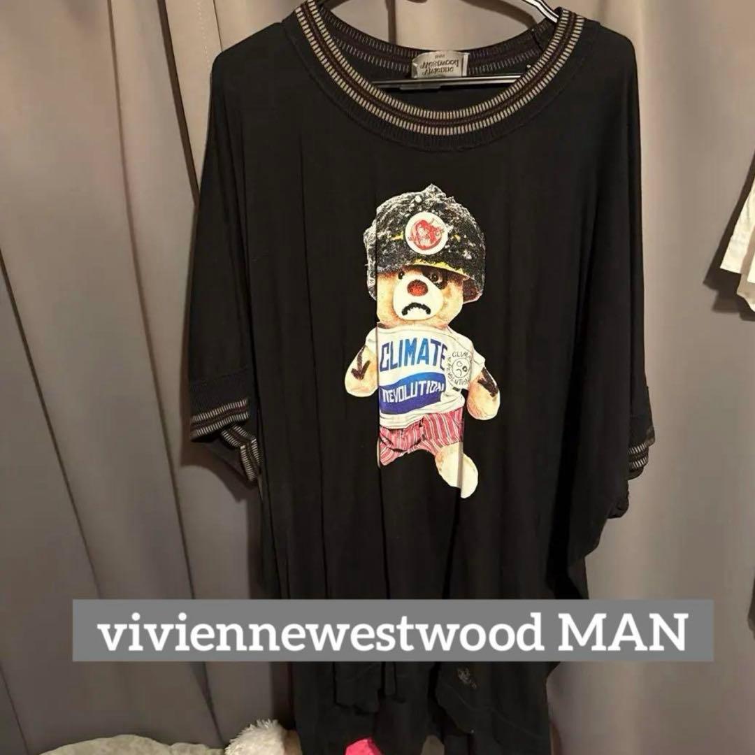 viviennewestwood MAN BIGTシャツ 熊 半袖Tシャツ SIZE Vivienne Westwood MAN