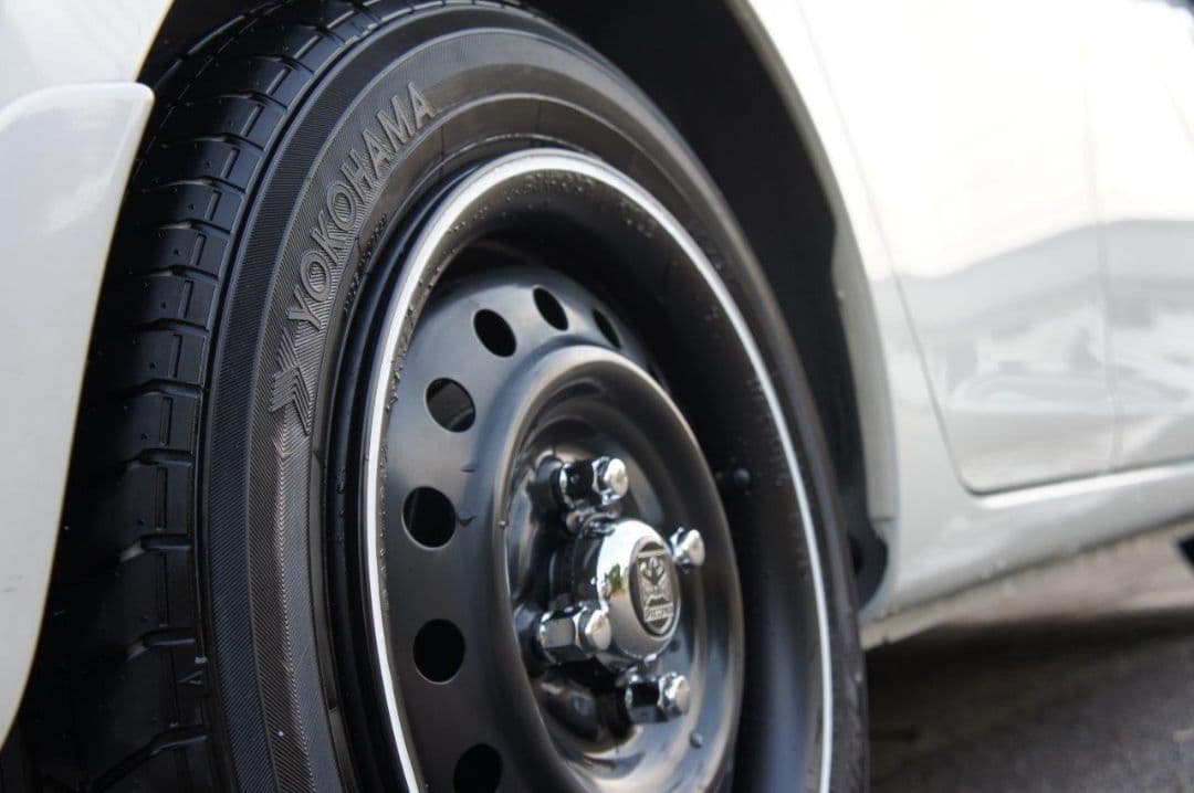 デイトナセンターキャップ☆純正スチールホイール用☆軽自動車・コンパクトカー等に！