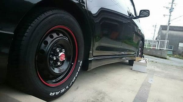 デイトナセンターキャップ☆純正スチールホイール用☆軽自動車・コンパクトカー等に！