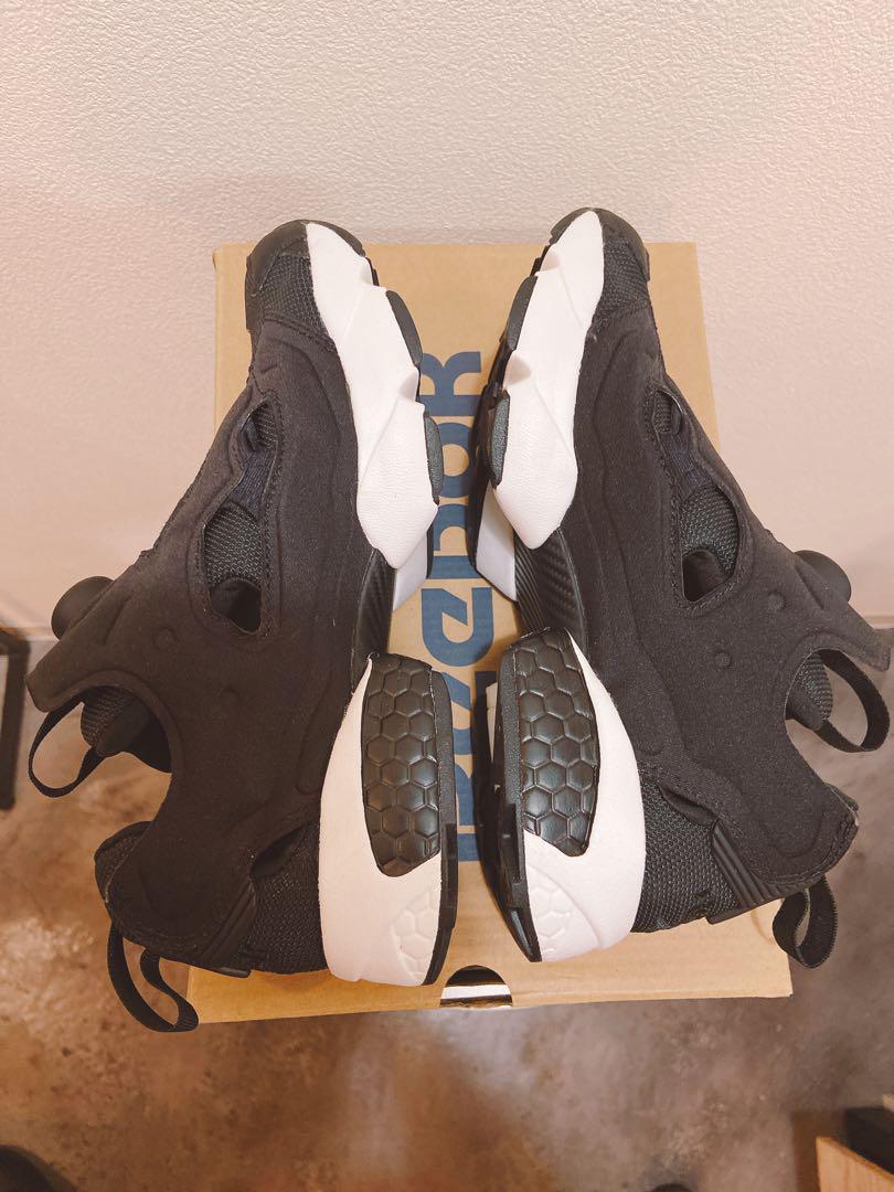 り*ご様 ◇美品◇リーボック Reebok ポンプフューリー 23.0cm 黒色