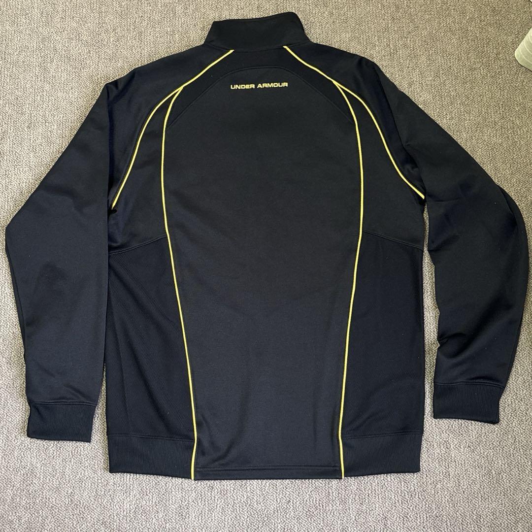 【美品】アンダーアーマー UNDER ARMOUR ジャージ上下 XL ブラック